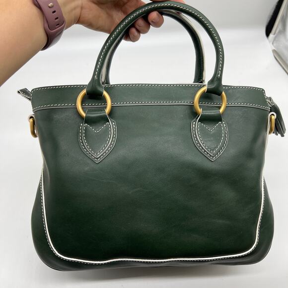 Dooney & Bourke Florentine Leather Short Handle Shopper Ivy - Picture 2 of 16